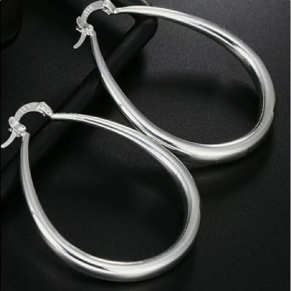 Sterling silver earrings.